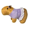 Capivara De Pelúcia Filó Com Roupa Roxa P Mury Baby Capivara De Pelúcia Filó Com Roupa Roxa P Mury Baby