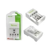 Carregador De Pilhas AA/AAA/9V Bivolt Green Novo