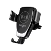 Carregador Sem Fio Veicular Com Suporte 2 Em 1 Preto Bright Carregador Sem Fio Veicular Com Suporte 2 Em 1 Preto Bright
