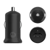 Carregador Veicular Turbo 15W Micro Usb Motorola Preto Novo