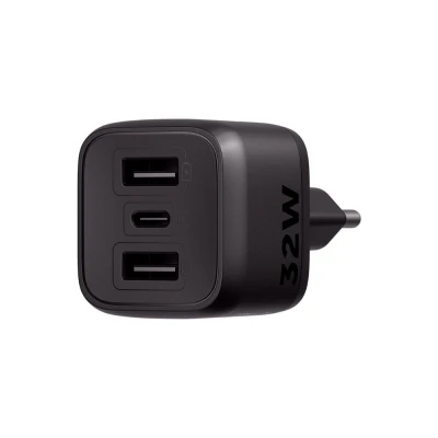 Carregador de Parede Turbo USB-A/C EC 12 Preto Intelbras