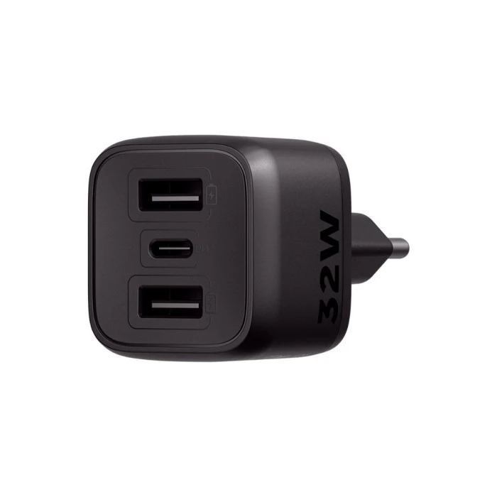 Carregador de Parede Turbo USB-A/C EC 12 Preto Intelbras
