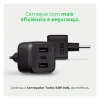 Carregador de Parede Turbo USB-A/C EC 12 Preto Intelbras