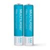 Cartela Com 2 Pilhas recarregaveis 3A 1000MAH CB051