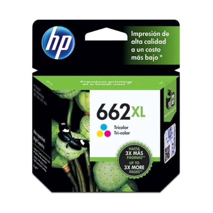 Cartucho De Tinta Para Impressora Ho 662Xl Colorido Cz106Ab Novo