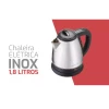 Chaleira Elétrica Em Inox 1.8 Litros 220V Agratto Ce-02 Chaleira Elétrica Em Inox 1.8 Litros 220V Agratto Ce-02