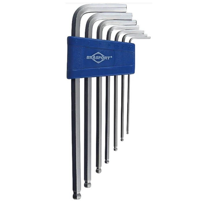 Chave Allen Abaula 1.5 a 6mm Com 7 Peças Brasfort