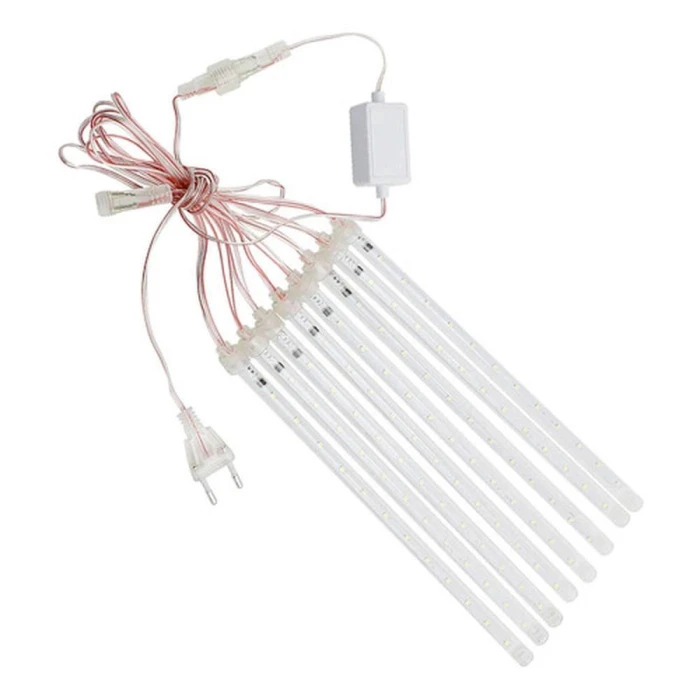 Chuva De Meteoros Led Azul 50Cm Wincy Natal Novo