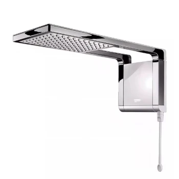 Chuveiro Acqua Storm Ultra Lorenzetti Branco/Cromado 220V