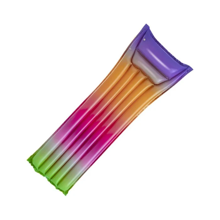 Colchão Inflável Arco Iris Para Adultos Bestway Colorido