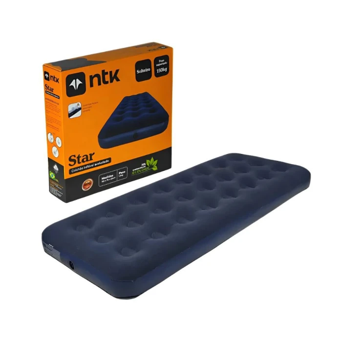 Colchão Solteiro NTK 250110 Conforto Médio Espuma Alta