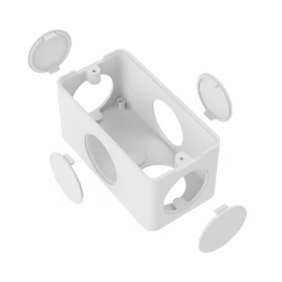 Condulete 5 Entradas 1/2 E 3/4 Branco Inpol Modelo 5106