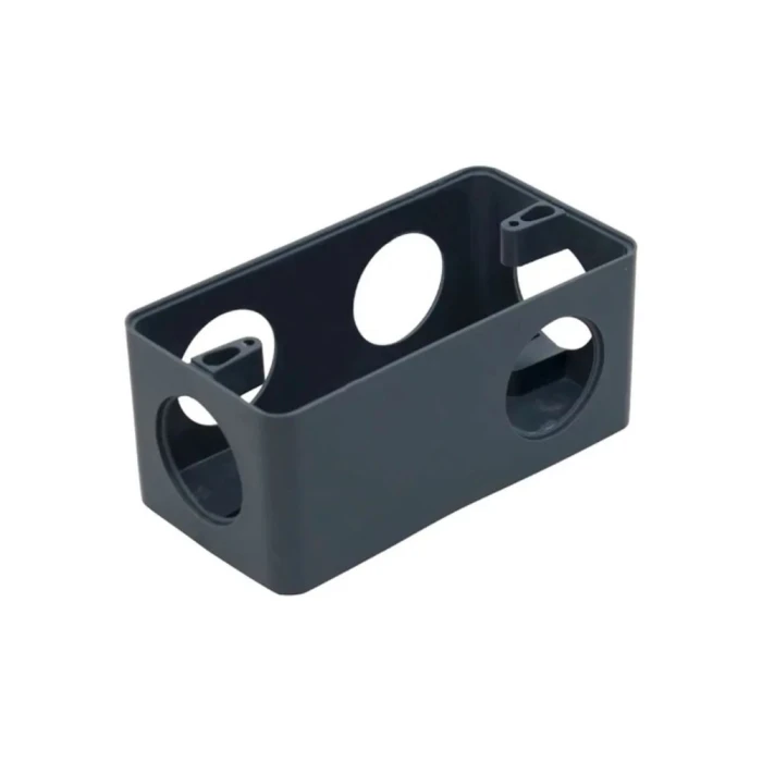 Condulete 5 Entradas 1/2 E 3/4 Cinza Inpol Plástico Resistente