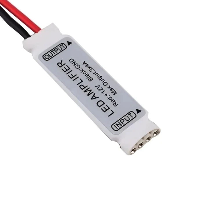Conector Amplificador P/ Fita Led 5050/RGB/3528 Unidade Conector Amplificador P/ Fita Led 5050/RGB/3528 Unidade