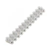 Conector Barra De Sindal 12 Bornes 25MM 60A 012-0060 Branco
