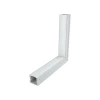 Conector De Perfil Sobrepor Parede - Teto Lm2545 Branco Novo