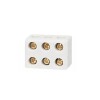 Conector De Porcelana 6mm 30A/600V 3 Polos Storm