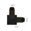Conector De Spot Para Trilho Nordecor Preto Novo