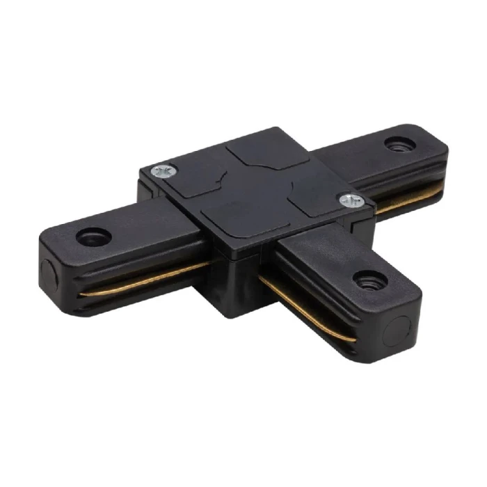 Conector De Trilho Elétrico Em T Cor Preto S33062 MbDecor