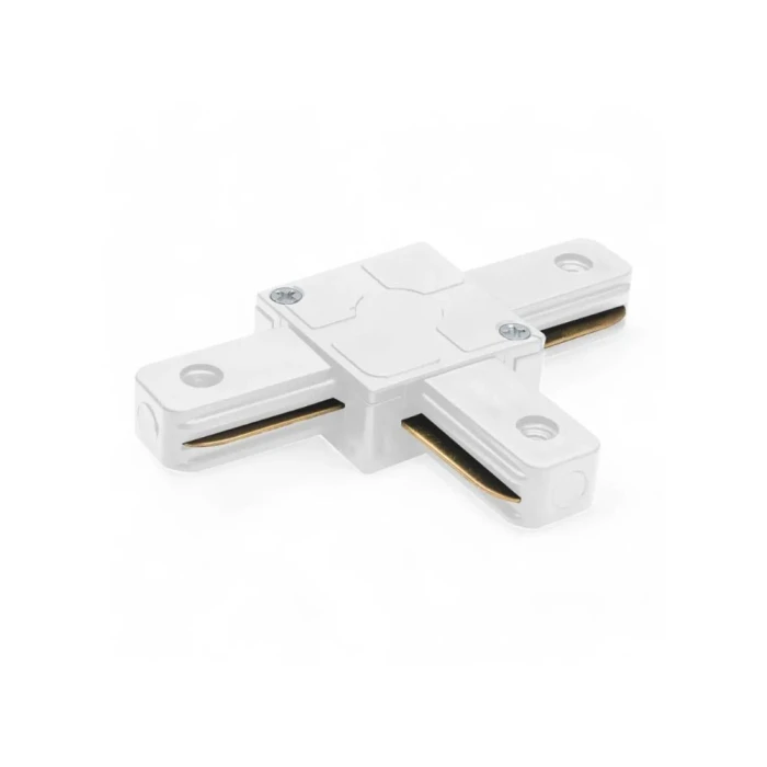 Conector De Trilho Elétrico Tipo T Branco S33061 MbDecor