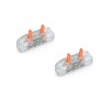 Conector Emenda Rápido Linear 1f 2pcs 0,8-4,0mm Para Cabos