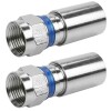 Conector F Compressao Rg-6 2 Unidades 025-7519hc