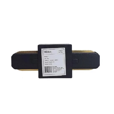 Conector Reto Para Trilho Elétrico Cor Preto S33064 MbDecor