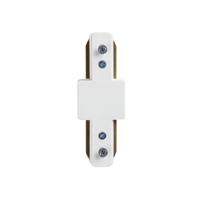 Conector Reto Para Trilhos Slim Branco Led Perfil Iluminação