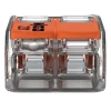 Conector Wago Para 2 Fios 0,25/4Mm 41A 6 Unidades Novo Conector Wago Para 2 Fios 0,25/4Mm 41A 6 Unidades Novo