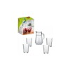 Conjunto Nadir Ginga 5 Peças - 1 Jarra, 4 Copos 265ML Novo