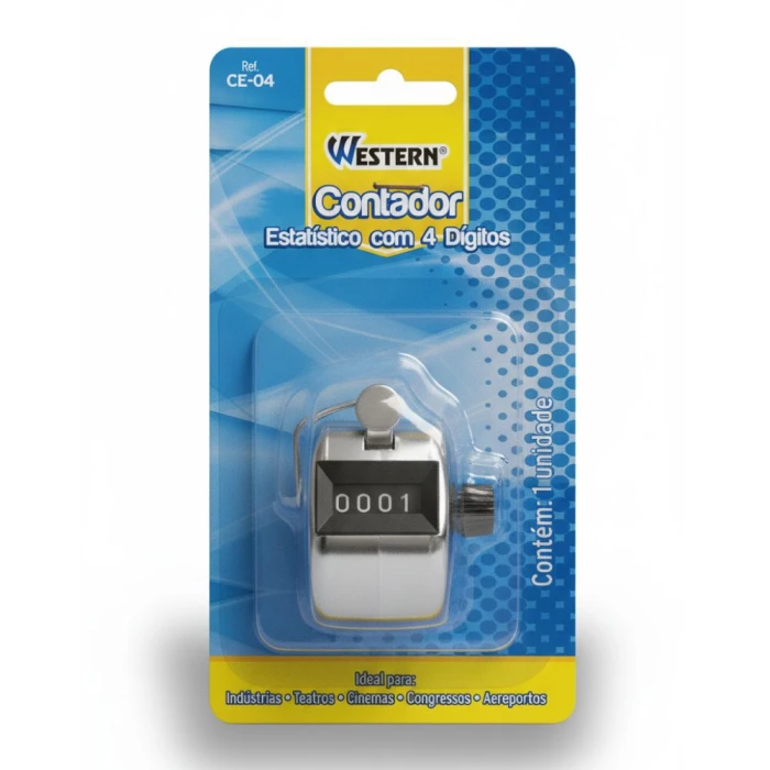 Contador Metragem Analógico Western Ce-04 Ferramenta Medição