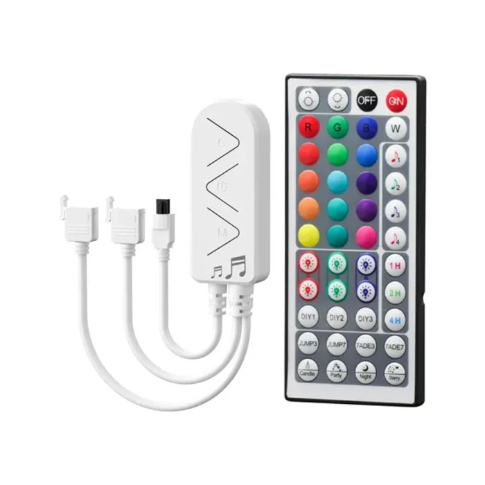 Controle Inteligente Fita De Led Rgb Dual Ekhm-T313C Novo