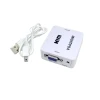 Conversor De Áudio E Video Vga X Hdmi Mtv-612 Tomate Novo Conversor De Áudio E Video Vga X Hdmi Mtv-612 Tomate Novo