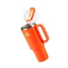 Copo Térmico Quencher Tumbler Stanley Cor Laranja 1.18l Copo Térmico Quencher Tumbler Stanley Cor Laranja 1.18l