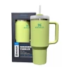 Copo Térmico Stanley Quencher Tumbler Cor Verde Liso 1.18l Copo Térmico Stanley Quencher Tumbler Cor Verde Liso 1.18l