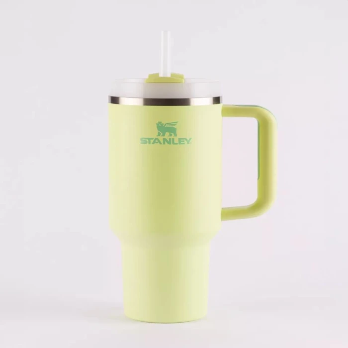 Copo Térmico Stanley Quencher Tumbler Cor Verde Liso 1.18l