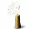 Cordão Luminoso De Rolha 10 Leds 3000K A Pilha