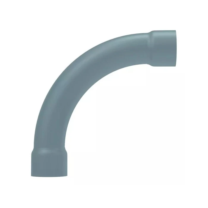 Curva Plástica Para Condulete 90 Graus 3/4 Cinza Inpol Curva Plástica Para Condulete 90 Graus 3/4 Cinza Inpol