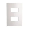 Decor Placa 4X2 Para Modulos Branco Scheneider Novo