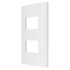 Decor Placa 4X2 Para Modulos Branco Scheneider Novo
