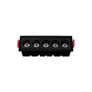 Downlight De Embutir Hoskin 10W 3000K Cinco Preto Astraled Downlight De Embutir Hoskin 10W 3000K Cinco Preto Astraled