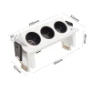Downlight De Led Para Embutir Powerus Dir 6W 3.000K Nordecor
