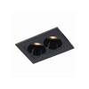 Downlight Embutir Powerus 4W 3000K Preto Bivolt Nordecor