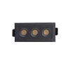 Downlight Embutir Powerus 6W 3000K Preto Bivolt Nordecor