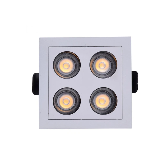 Downlight Embutir Powerus 8W 3000K Branco Bivolt Nordecor