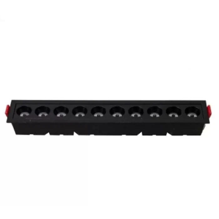 Downlight Led Embutir 20W 3000K Preto Astraled Novo