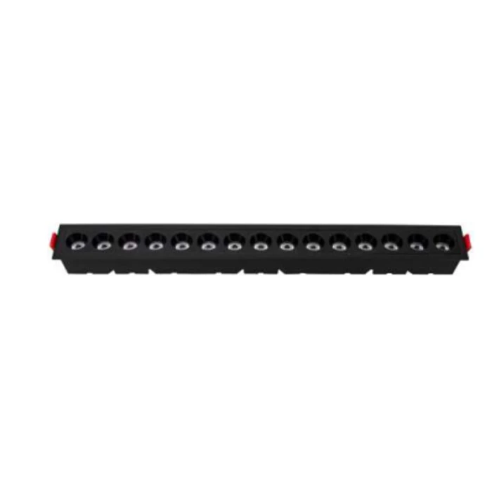 Downlight Led Embutir 30W 3000k Preto Dl-7015 Novo
