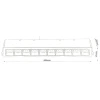 Downlight Led Embutir Evon 20W 3000K Dl-7326 Astraled