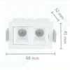 Downlight Led Embutir Evon 4W 3000K Branco DL-7320 Astraled