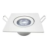 Downlight Led Quadrada 5W 6000K Branca Maxtel Novo